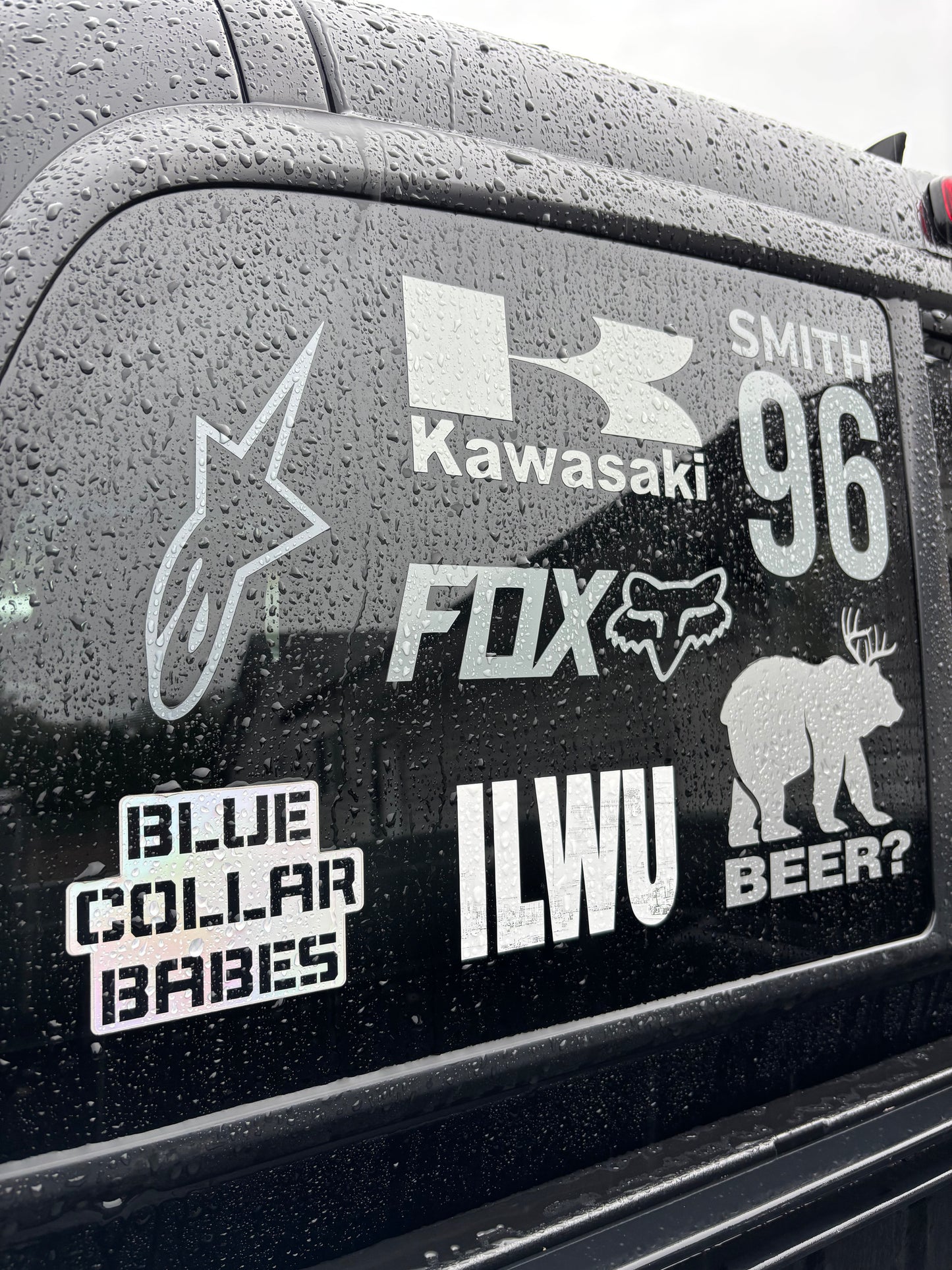 BCB Holographic sticker